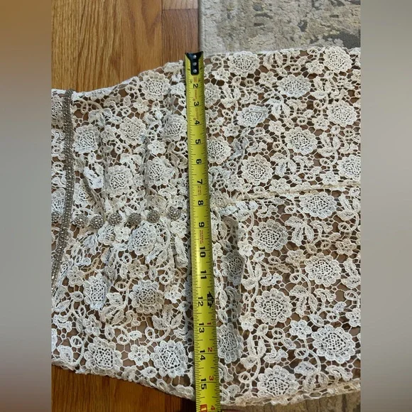 Self-Portrait White Lace Midi Dress - Picture 9 of 9